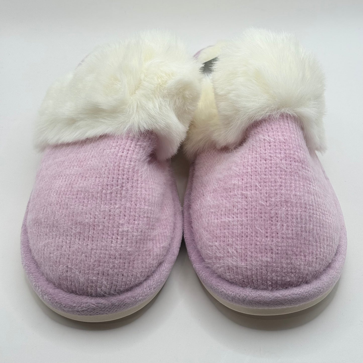 Peter Alexander Light Purple Fluffy Slippers - XL