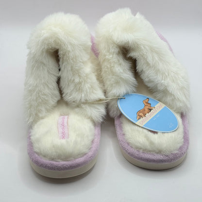 Peter Alexander Light Purple Fluffy Slippers - XL