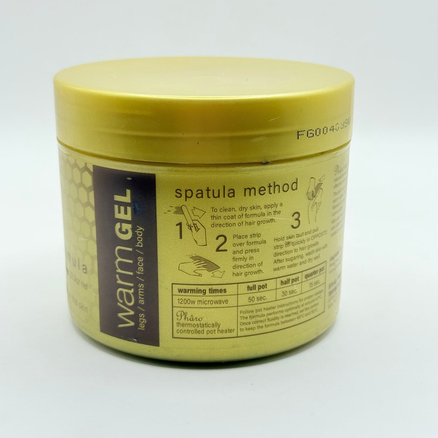 Pharo Warm Gel Salon Sugaring Formula 650g
