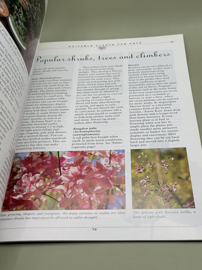 Container Gardening For Glorious Results by Greig Denise