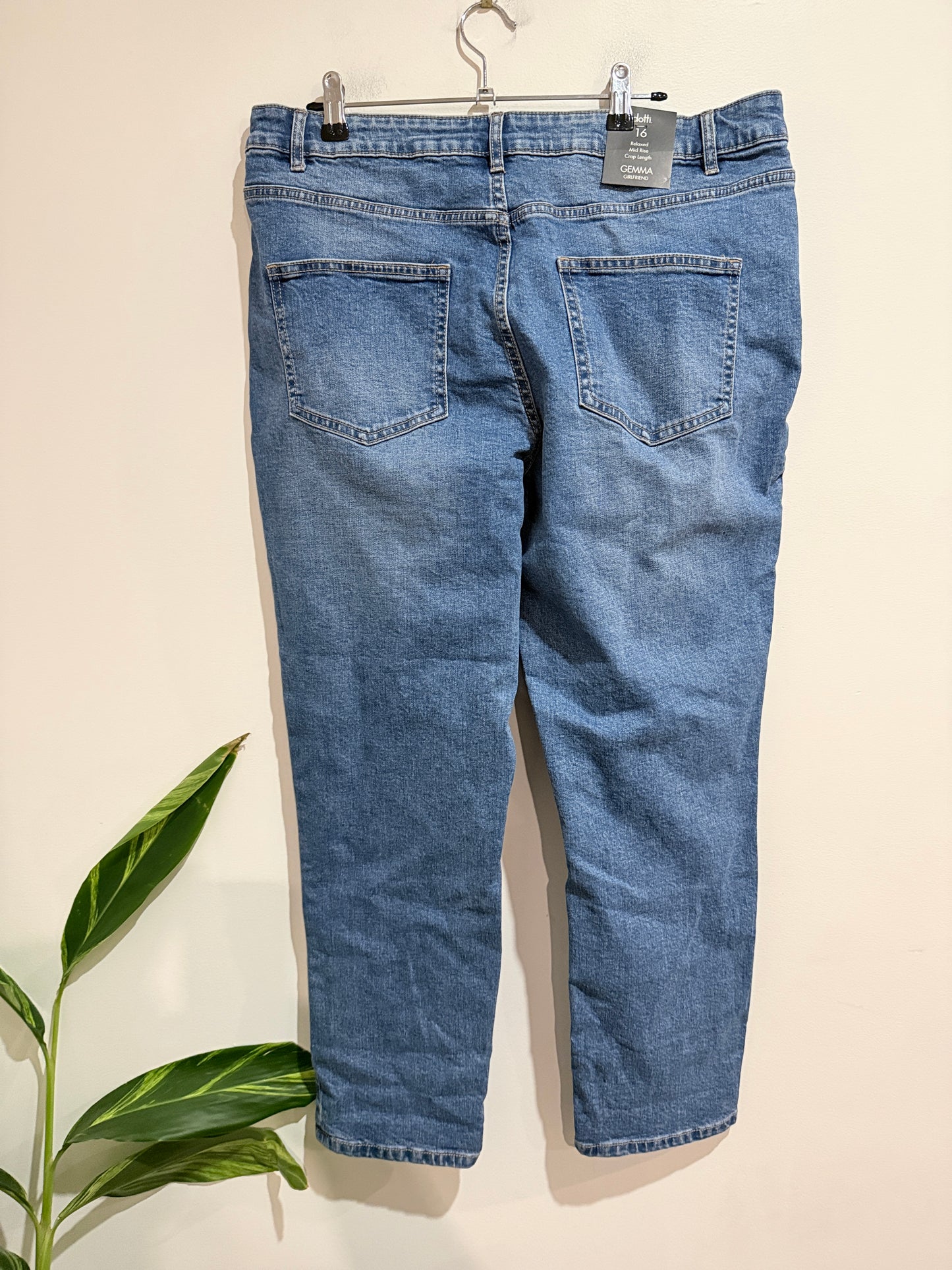 Dotti Gemma Girlfriend Jeans – Vintage Blue Size 16