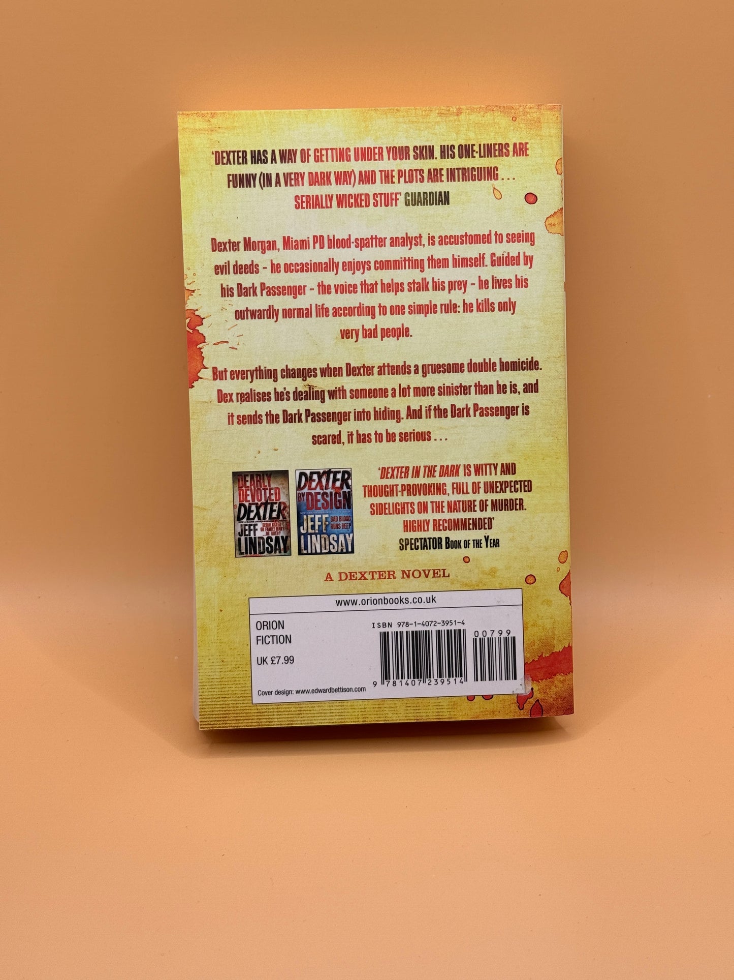 Dexter In The Dark: Book Three by Jeff Lindsay