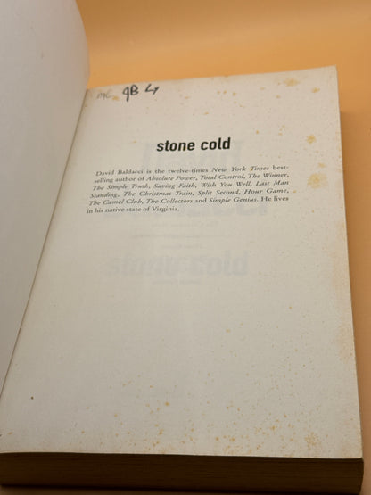 Stone Cold by David Baldacci