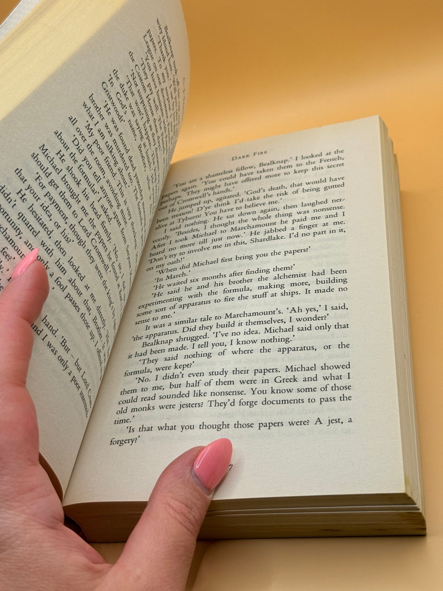 Dark Fire by C. J. Sansom