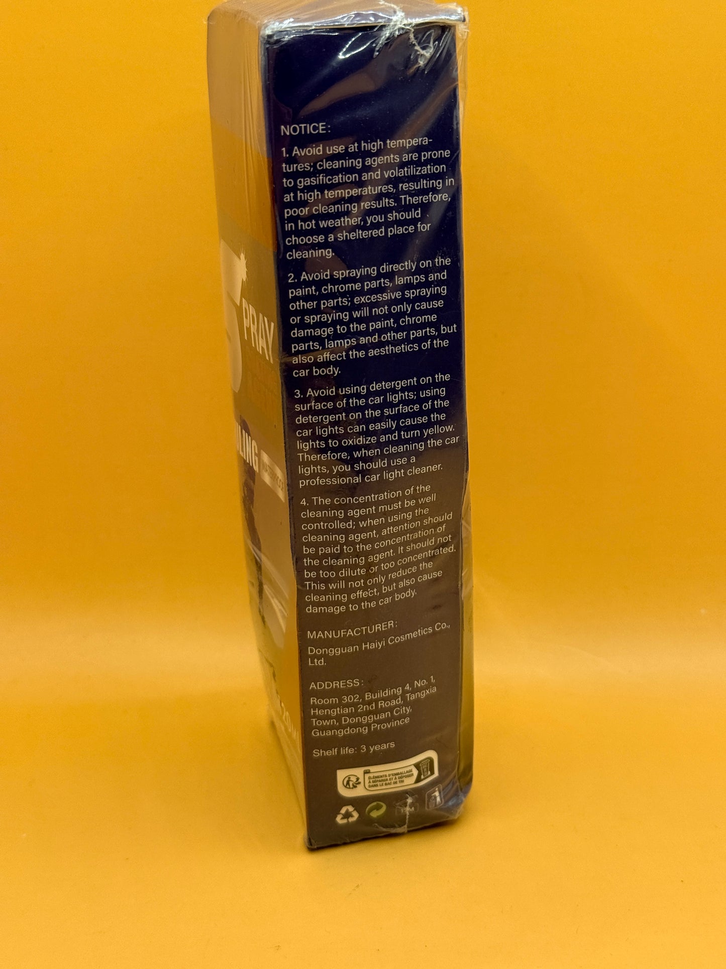 Spray Coating Agent - Antifouling Waterproof Car Spray 120ml