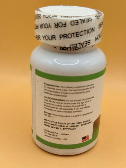 Lipozem Ketogenic Formula Dietary Supplement 60 Capsules