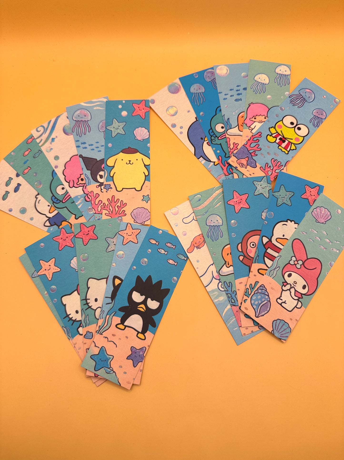 Sanrio Hello Kitty & Friends Character Bookmarks – Assorted Designs (Pack of 16)
