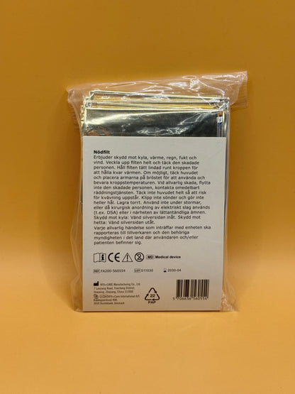 RFX+Care Emergency Thermal Blanket 160 × 210 cm