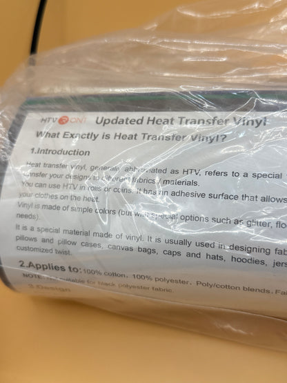 HTV ONT Heat Transfer Vinyl Sample Bundle