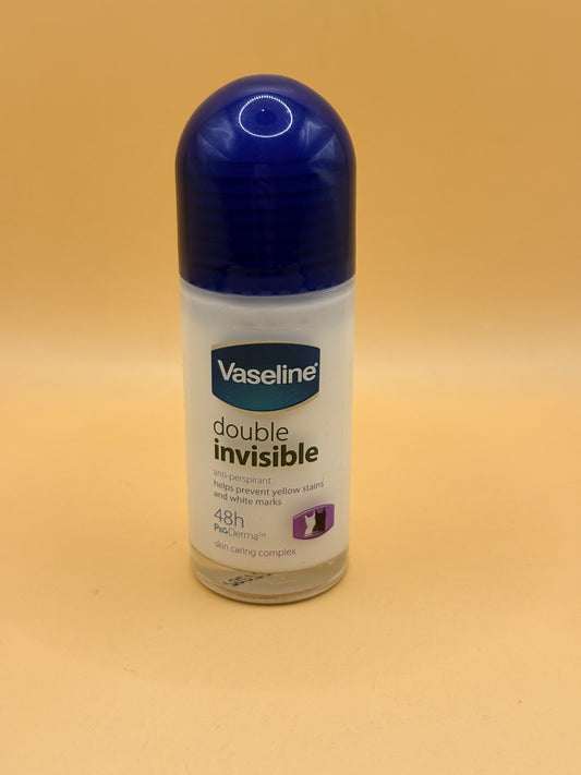 Vaseline Double Invisible Anti-Perspirant Roll-On 50mL