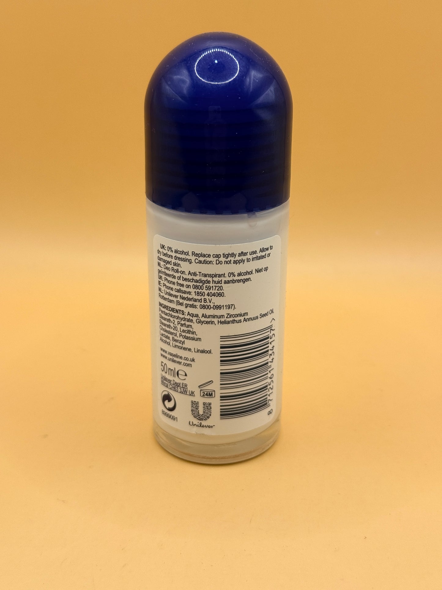 Vaseline Double Invisible Anti-Perspirant Roll-On 50mL