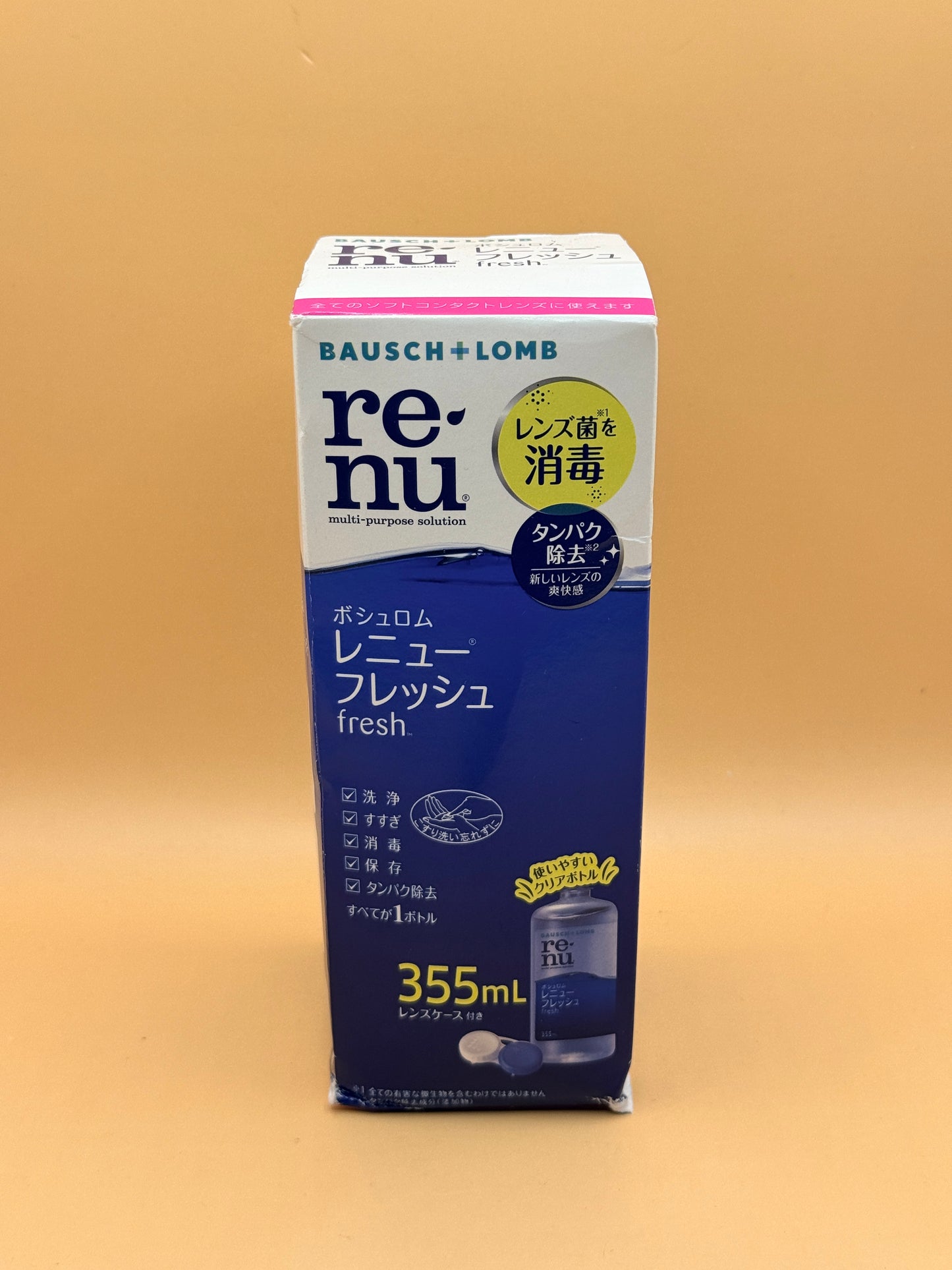 Bausch + Lomb ReNu Fresh Multi-Purpose Contact Lens Solution 355mL