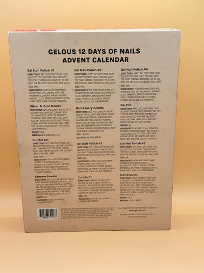 Gelous 12 Days of Nails Advent Calendar