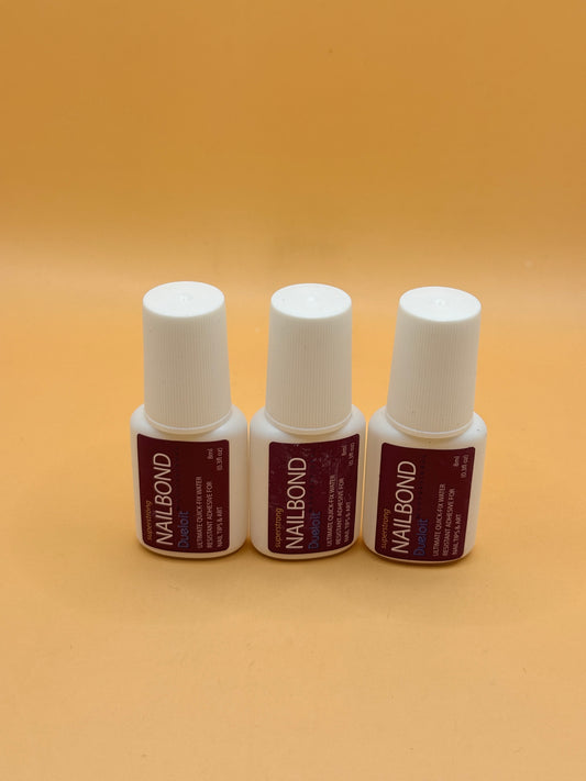Superstrong Nailbond Duetip Nail Adhesive 8mL x 3