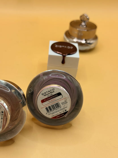 SISTACO Mineral Bond Nail Powder & Finishing Touch Set – 4 Pieces