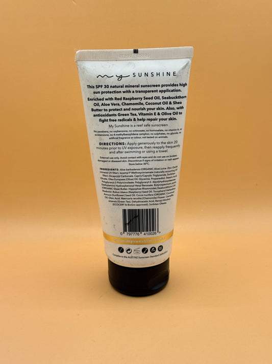 My Sunshine Natural Sunscreen SPF 30 200mL