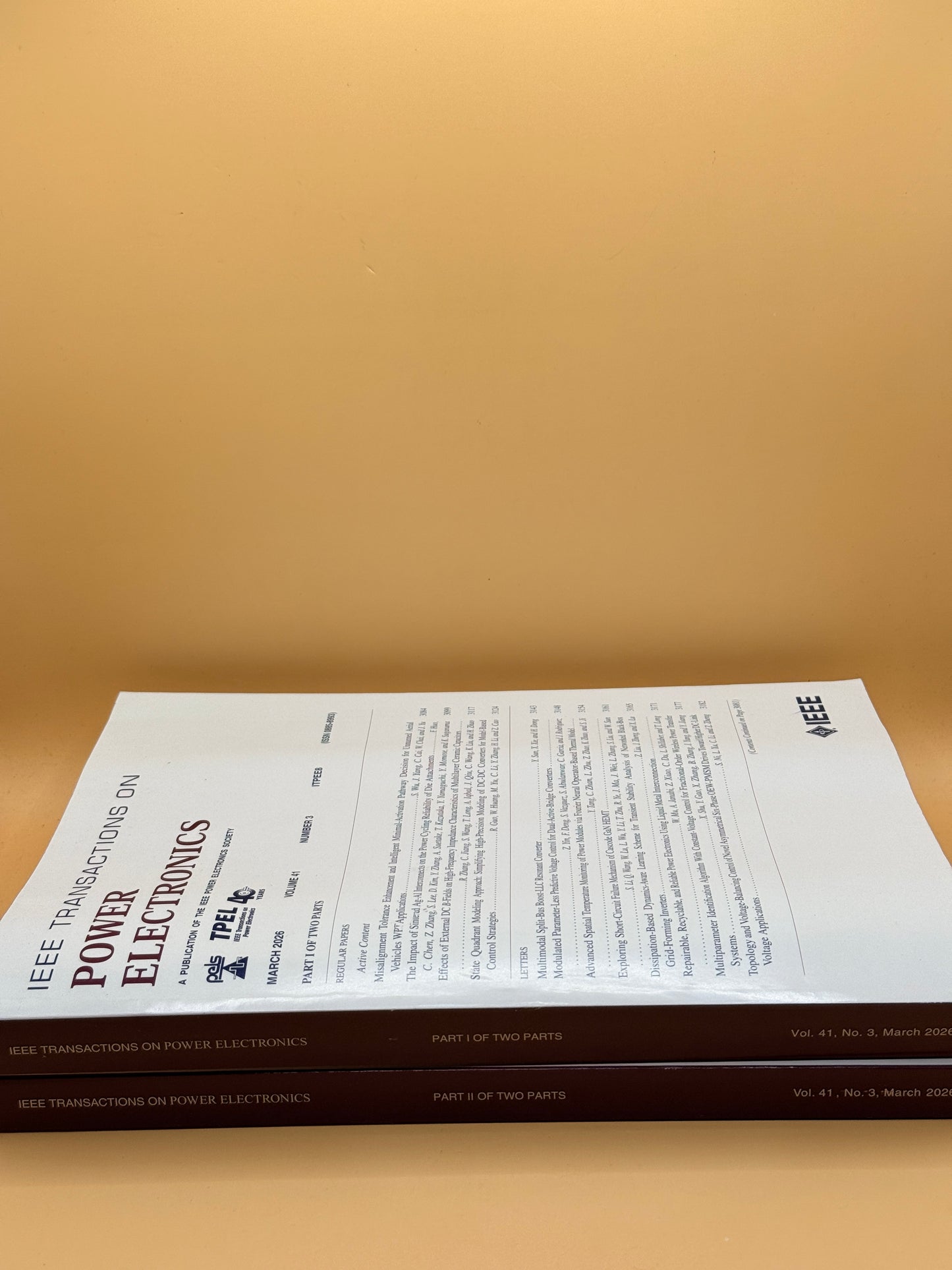 IEEE Transactions on Power Electronics – March 2026 (Vol. 41, No. 3) by IEEE Power Electronics Society