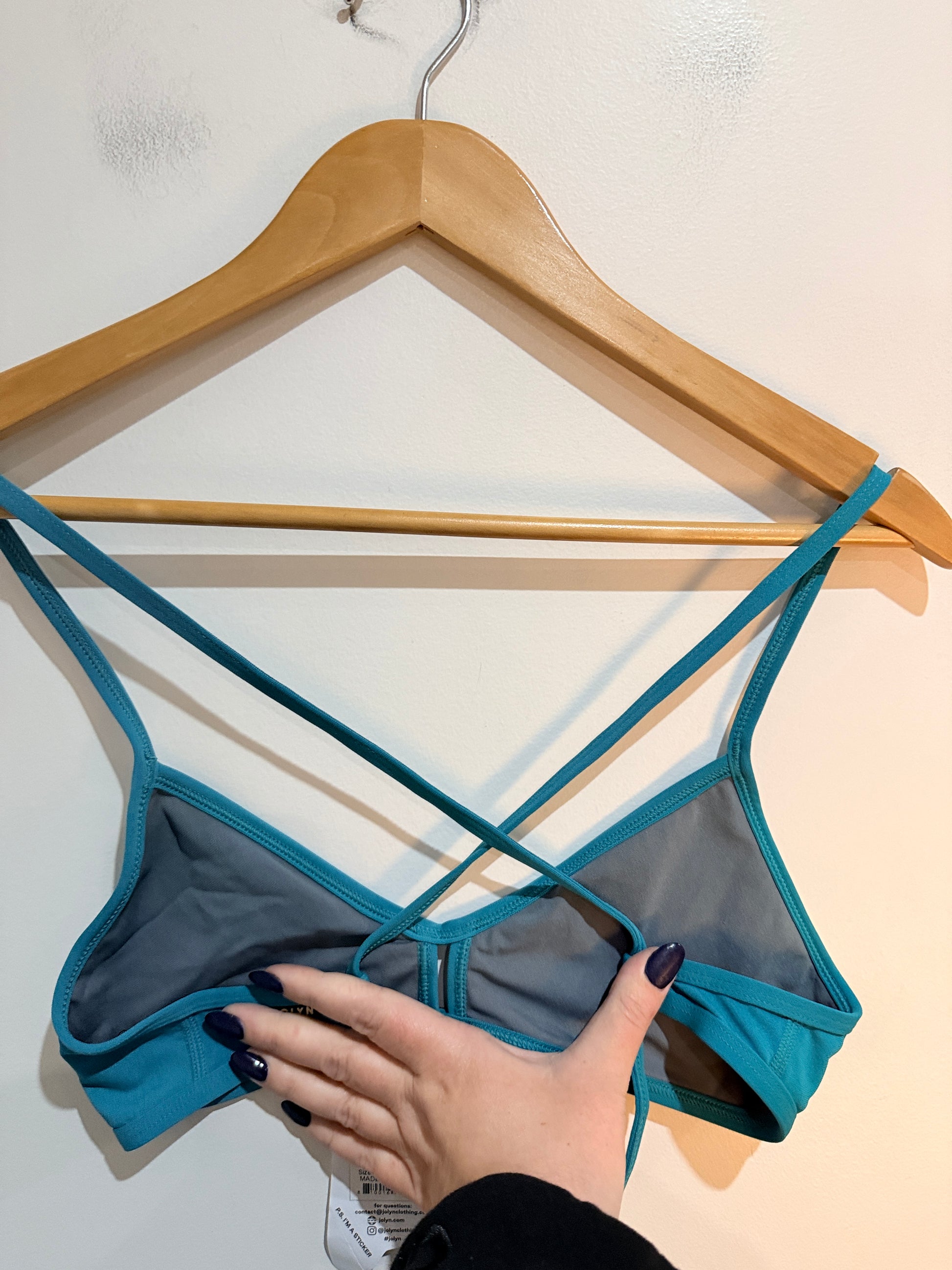 JOLYN Vent Bikini Top – Size L