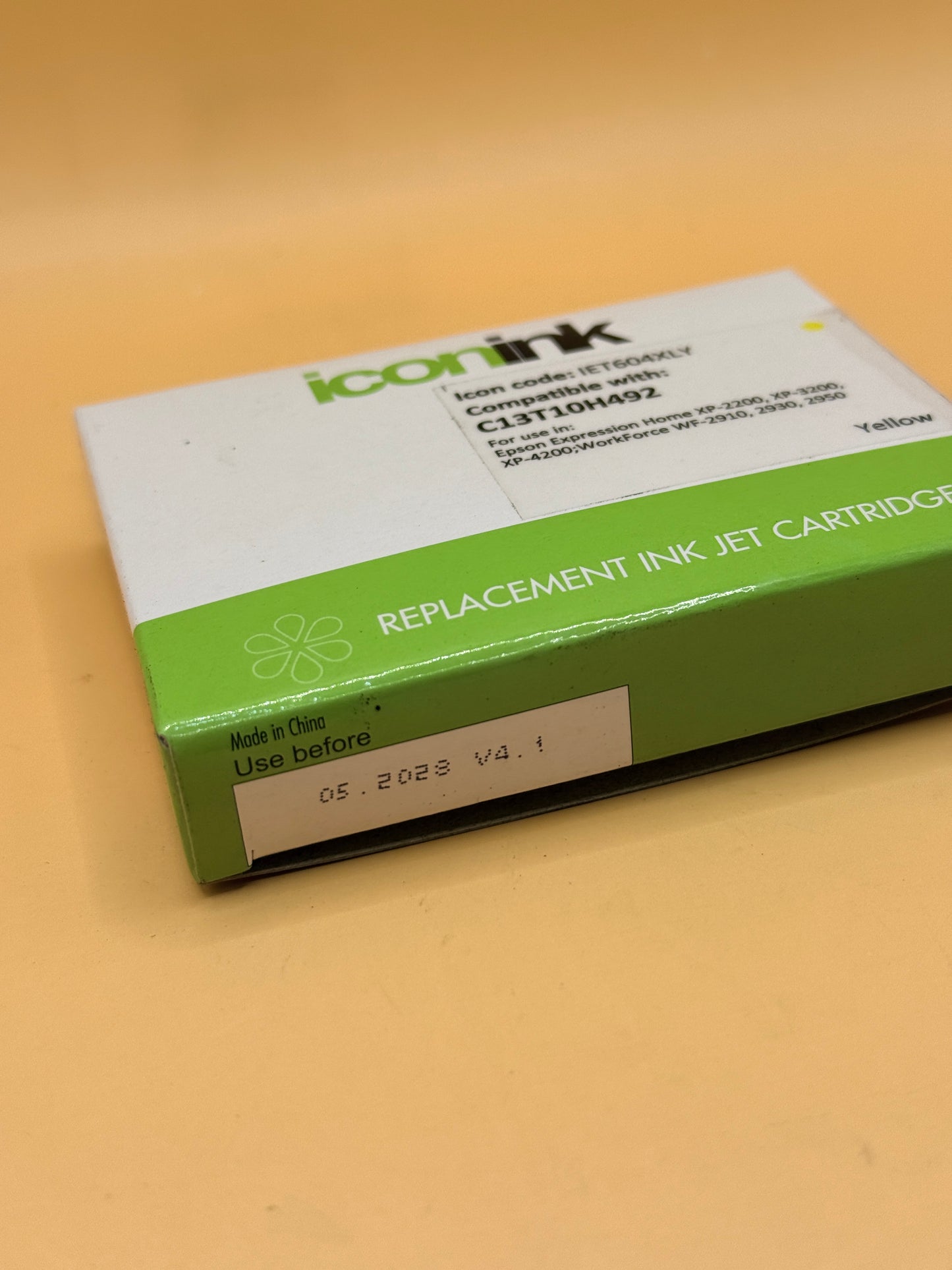 Icon Ink Epson 604XL Yellow Replacement Ink Cartridge IET604XLY
