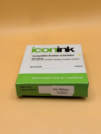 Icon Ink Brother LC3319XL Yellow Replacement Ink Cartridge IBLC3319Y