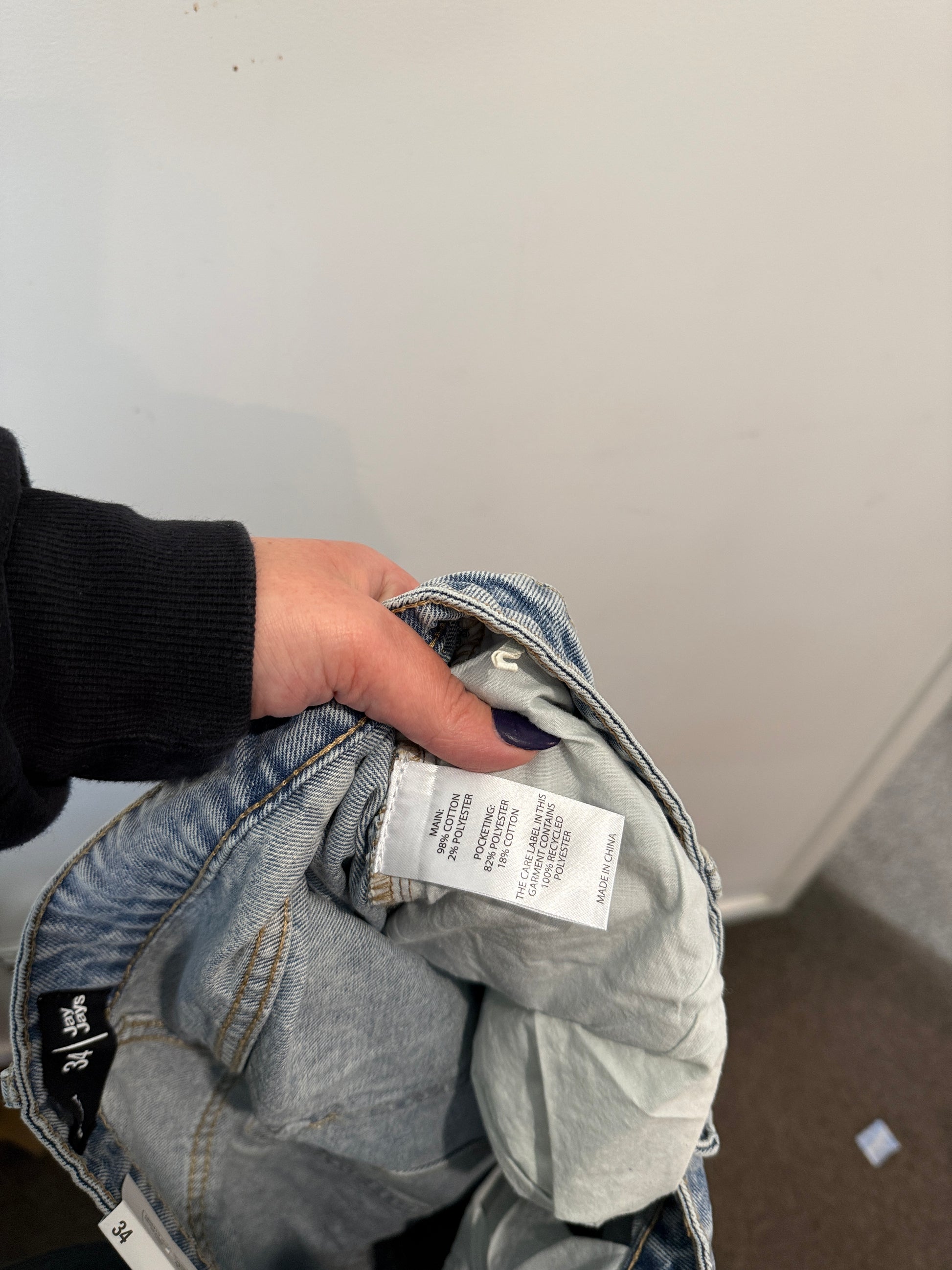 Jay Jays Baggy Carpenter Jeans – Size 34