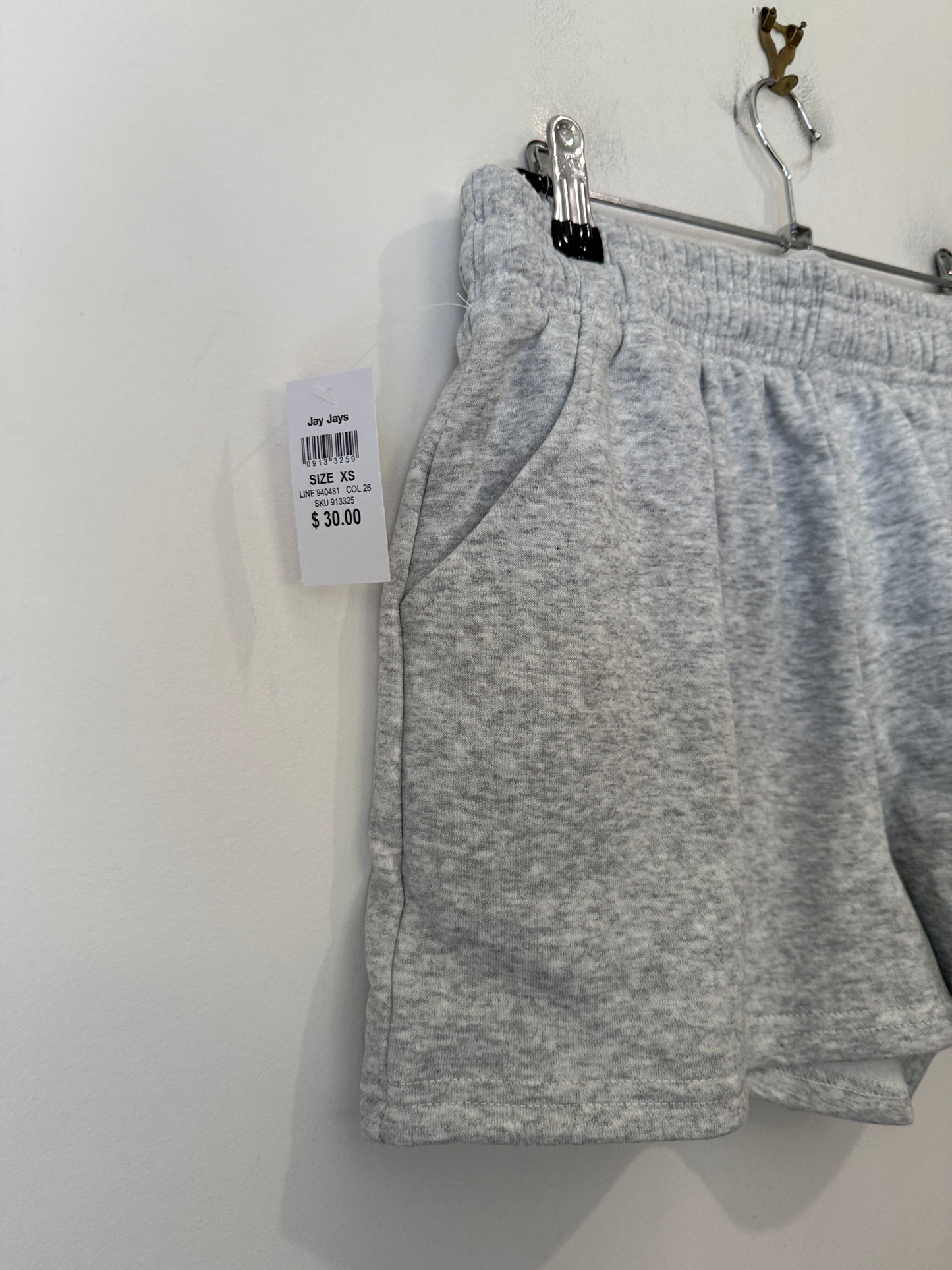 Jay Jays Fleece Shorts – Size XS