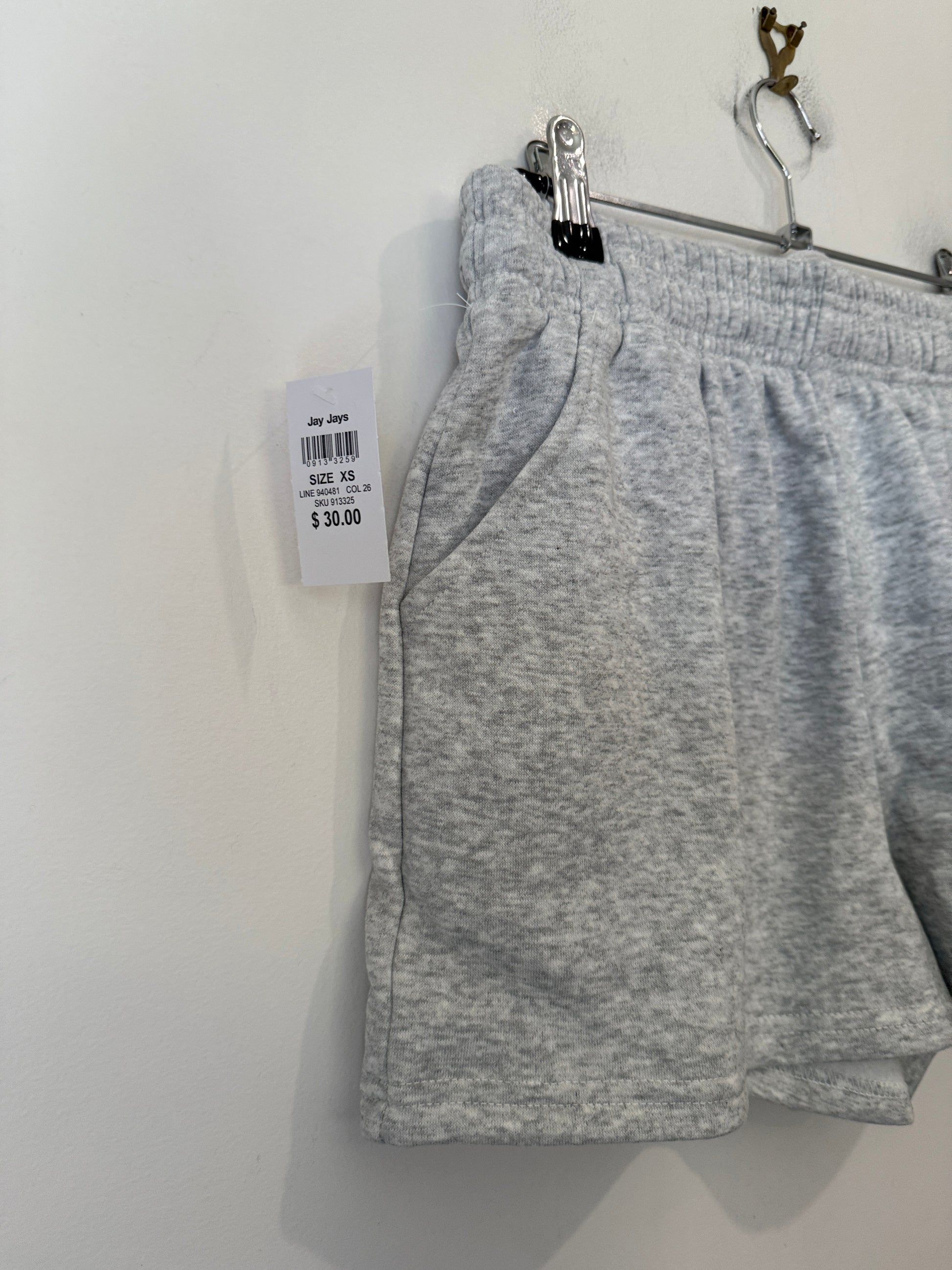 Jay Jays Fleece Shorts – Size XS