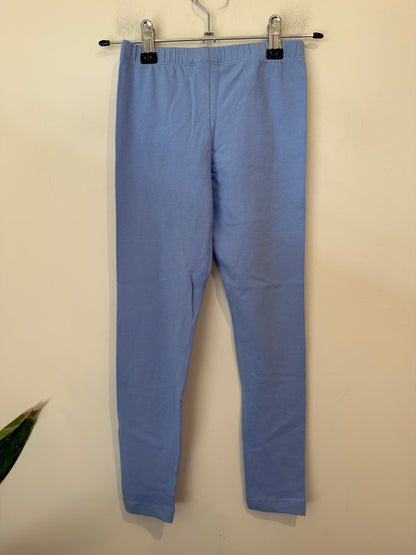 Girls' Blue Vista Full Length Leggings - Size 7