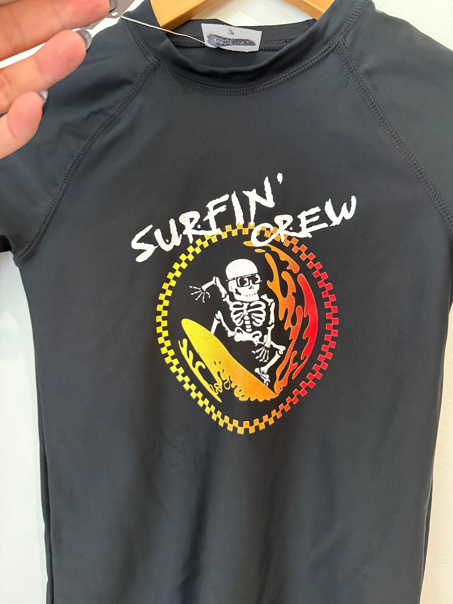 Young Original Boy's UPF 50+ Rash Vest - Size 7