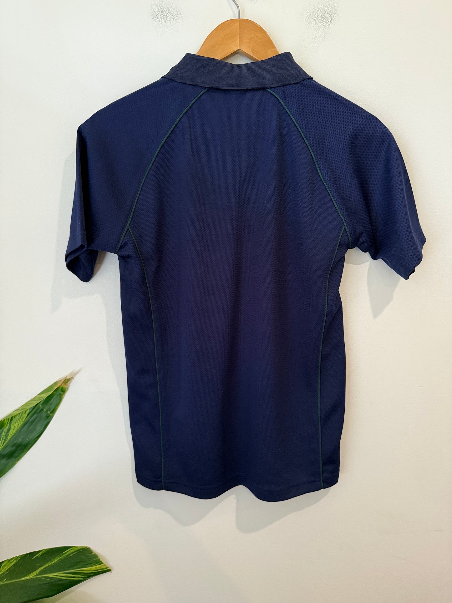 Schooltex Navy Short Sleeve Sports Polo - Size 12yr