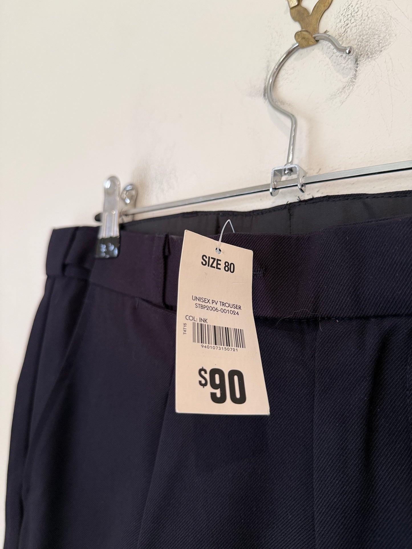 Schooltex Unisex Ink PV Trouser - Waist 80cm