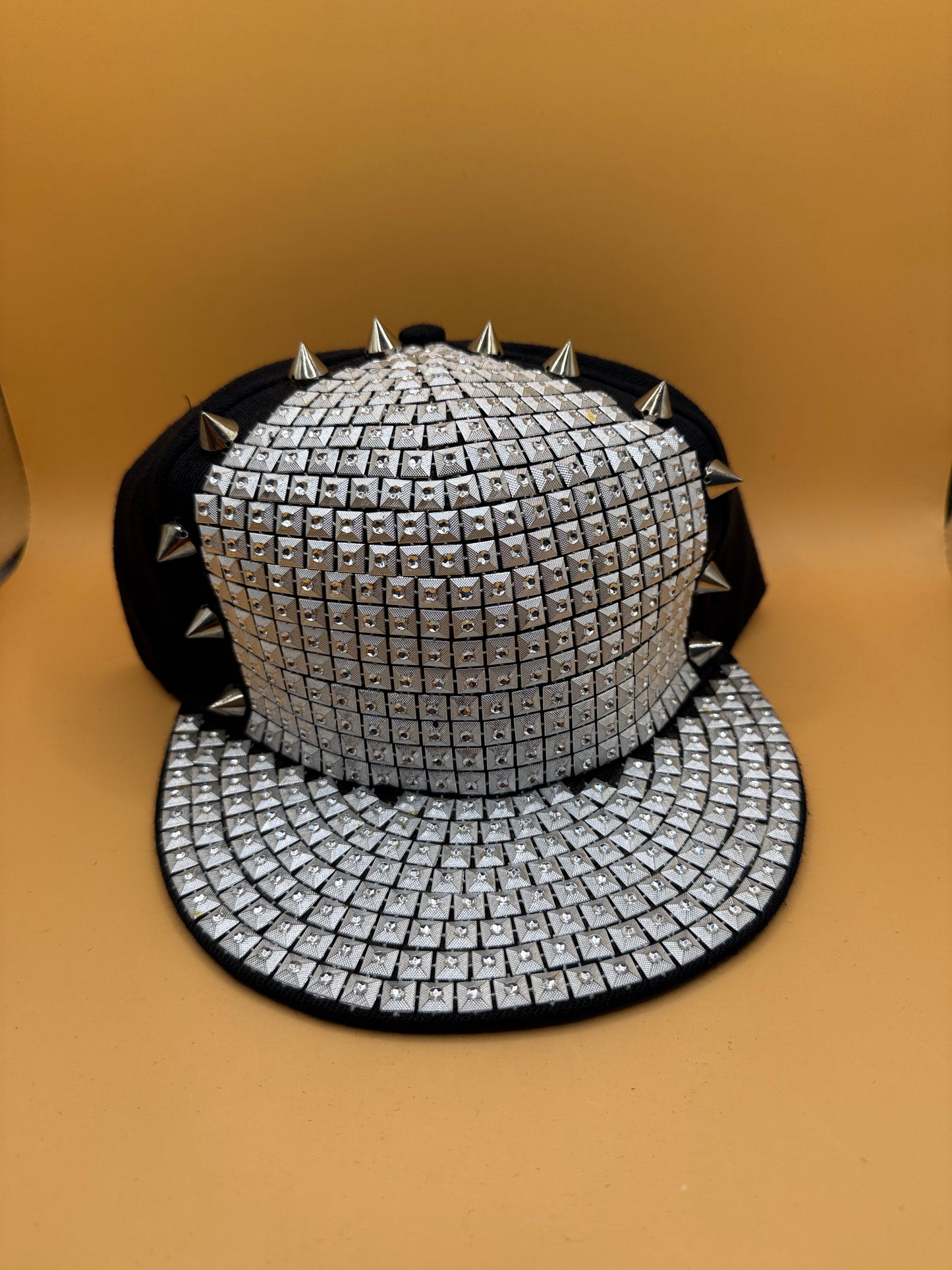 Studded Bling Snapback Cap – One Size Adjustable