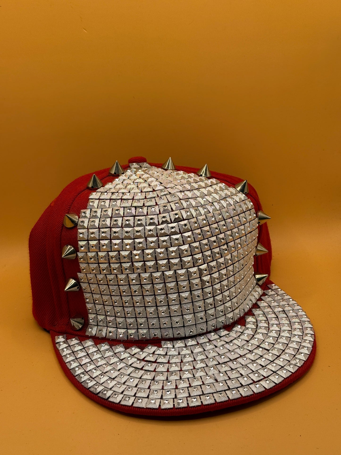 Studded Bling Snapback Cap – One Size Adjustable