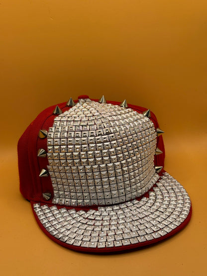 Studded Bling Snapback Cap – One Size Adjustable