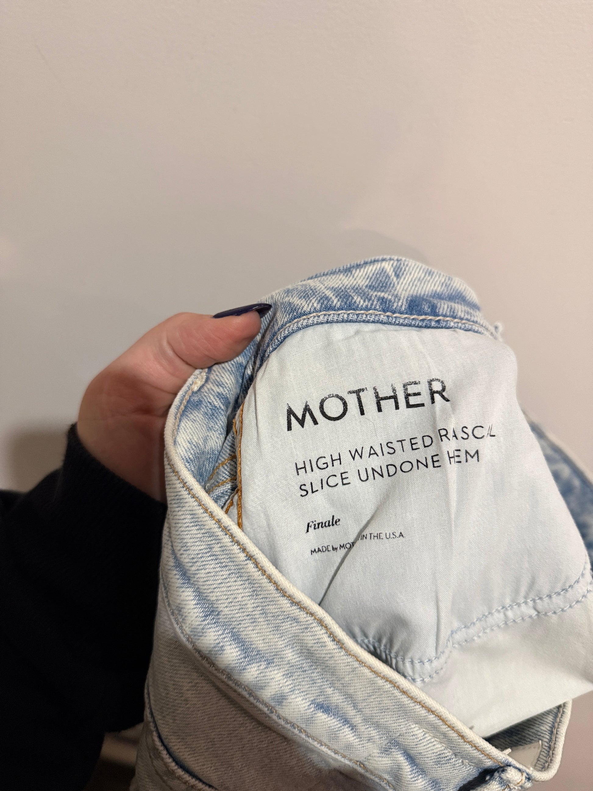 MOTHER Superior Straight-Leg Jeans – Size 27