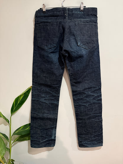 FABRIC Limited Edition Dark Wash Jeans – 86 cm Waist