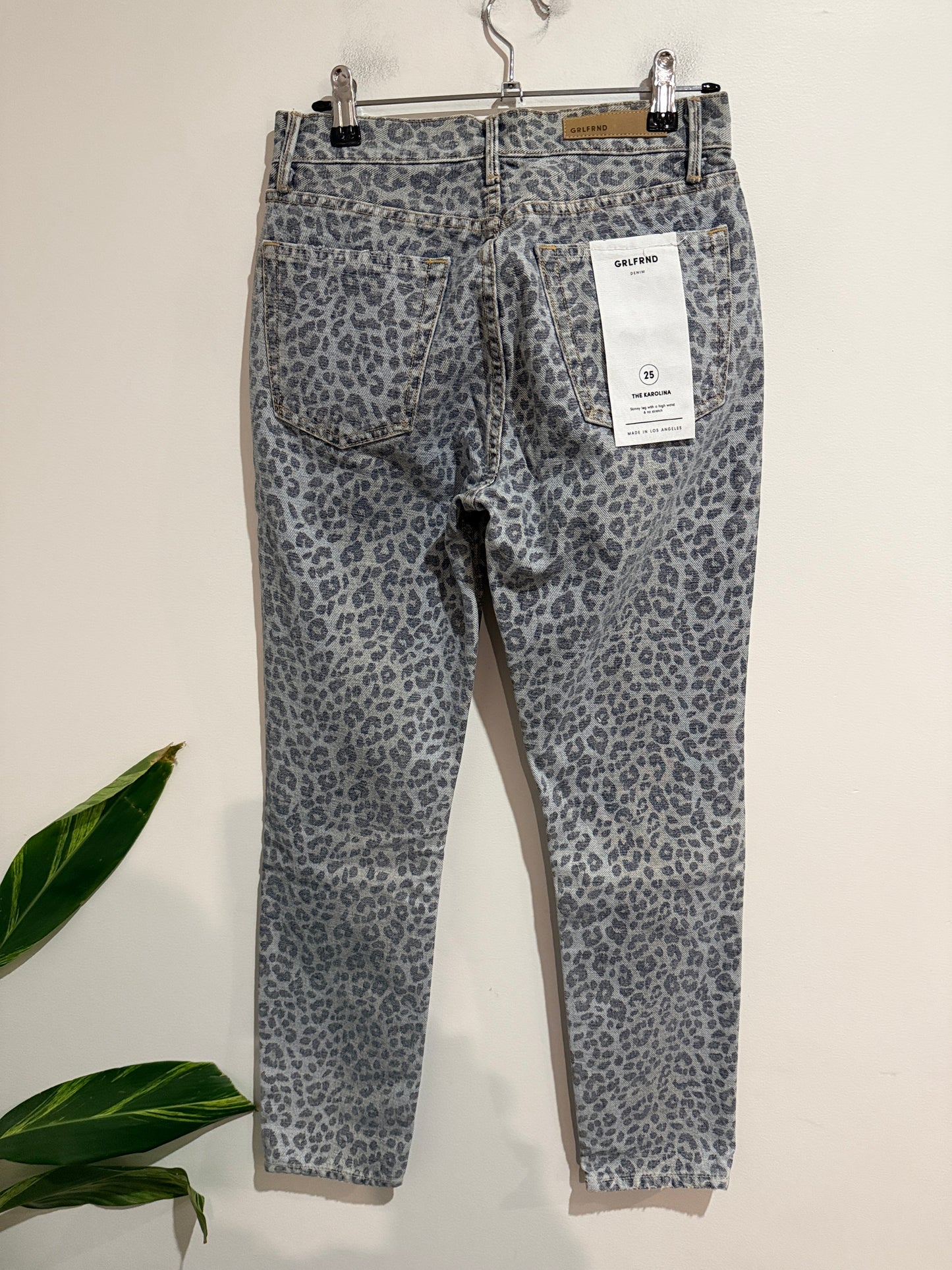 GRLFRND The Karolina High-Waisted Skinny Jeans – Size 25