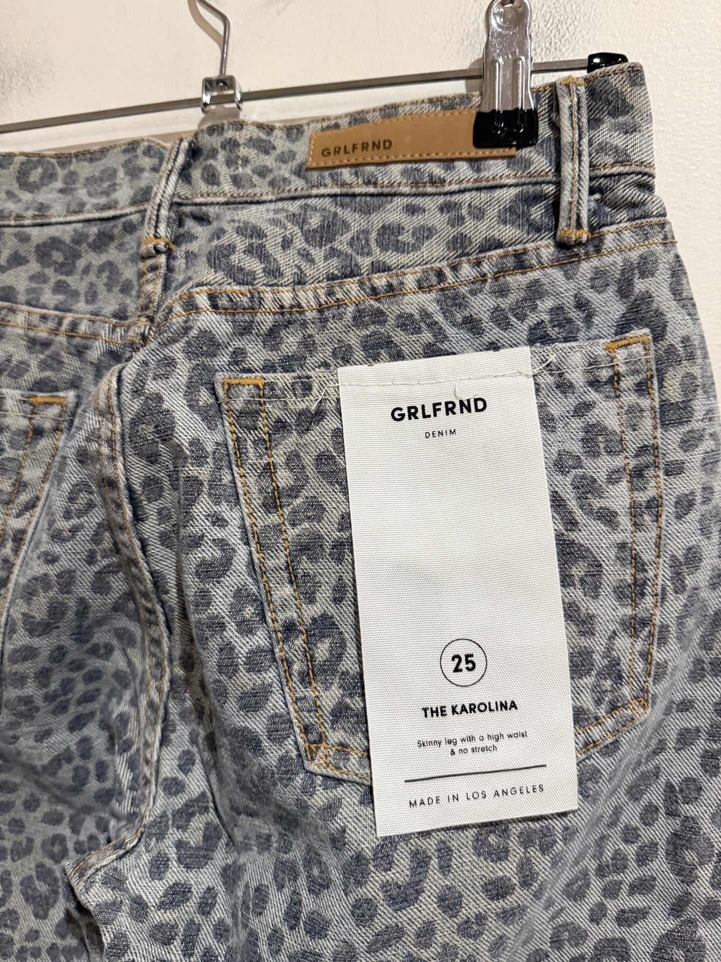 GRLFRND The Karolina High-Waisted Skinny Jeans – Size 25
