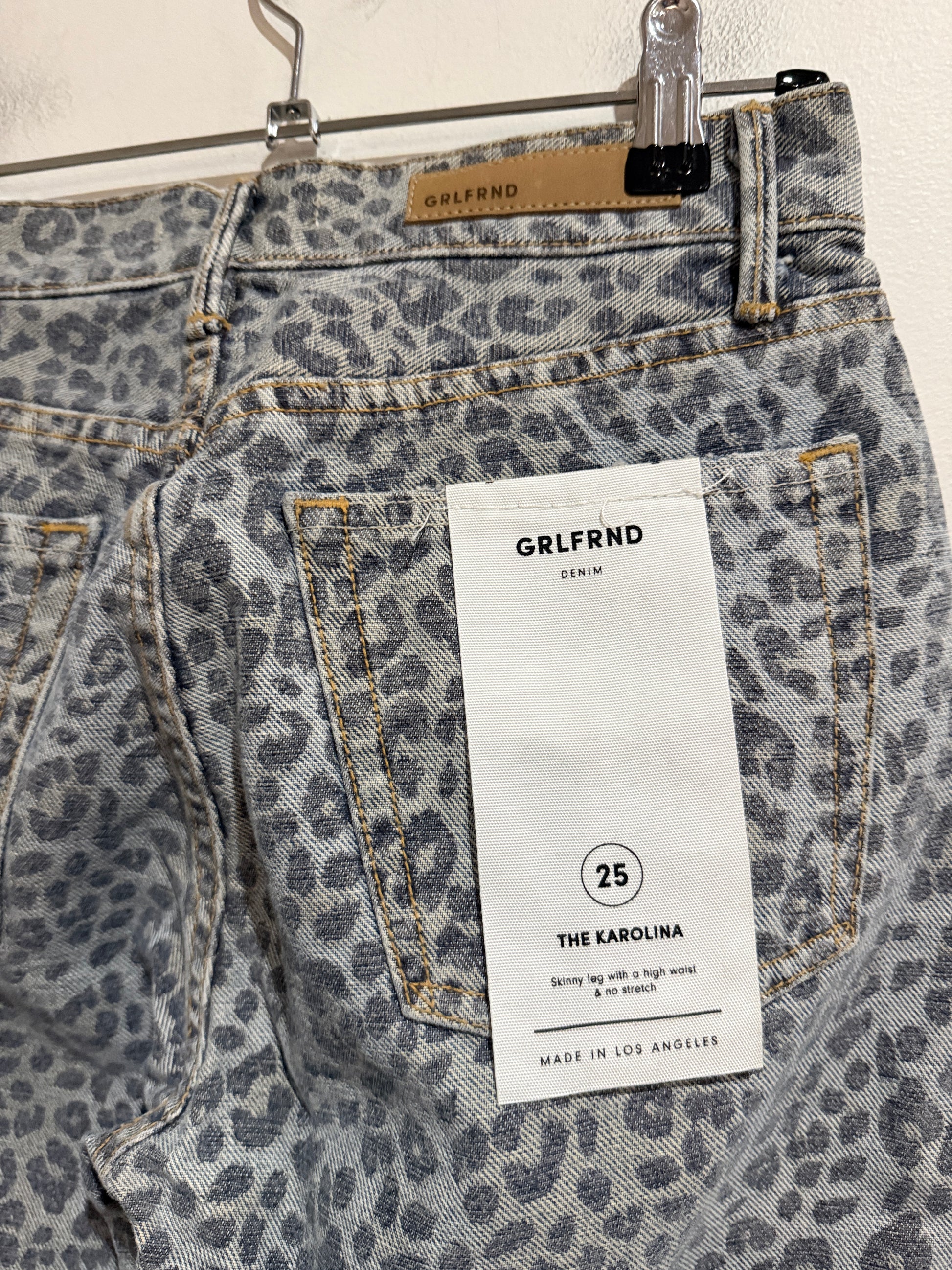 GRLFRND The Karolina High-Waisted Skinny Jeans – Size 25