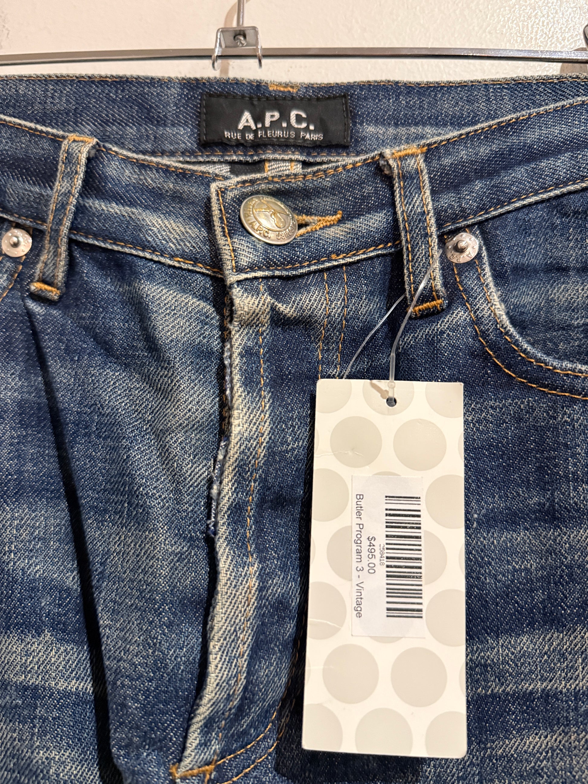 A.P.C. New Cure Vintage Jeans – Size 29