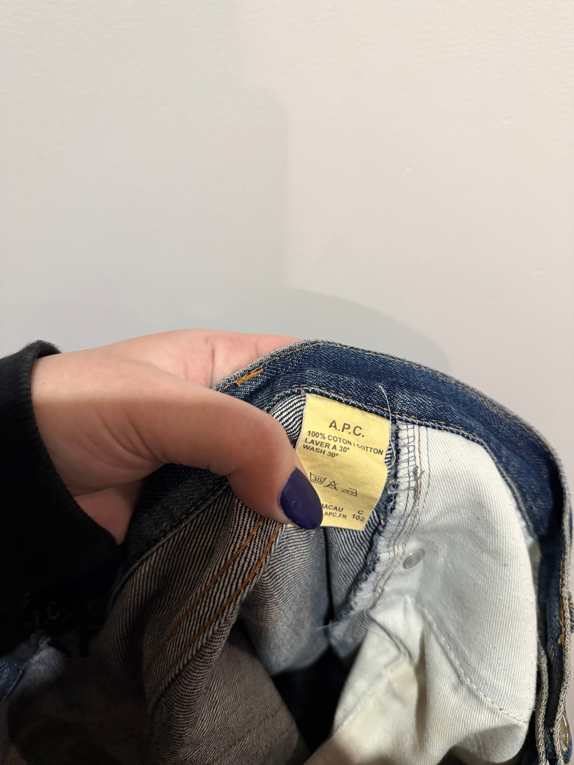 A.P.C. New Cure Vintage Jeans – Size 29