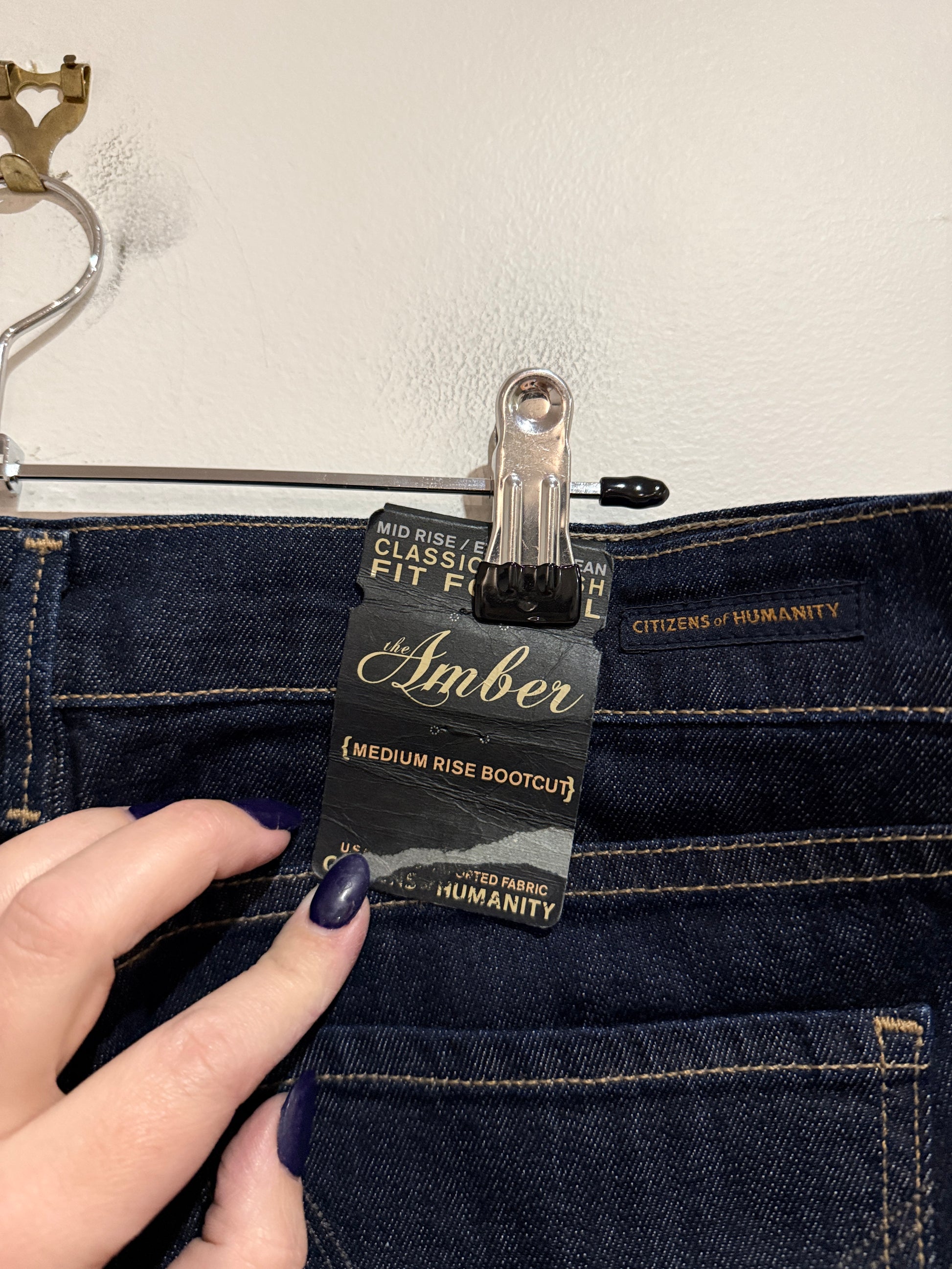 Citizens of Humanity Amber Medium Rise Bootcut Jeans – Size 29