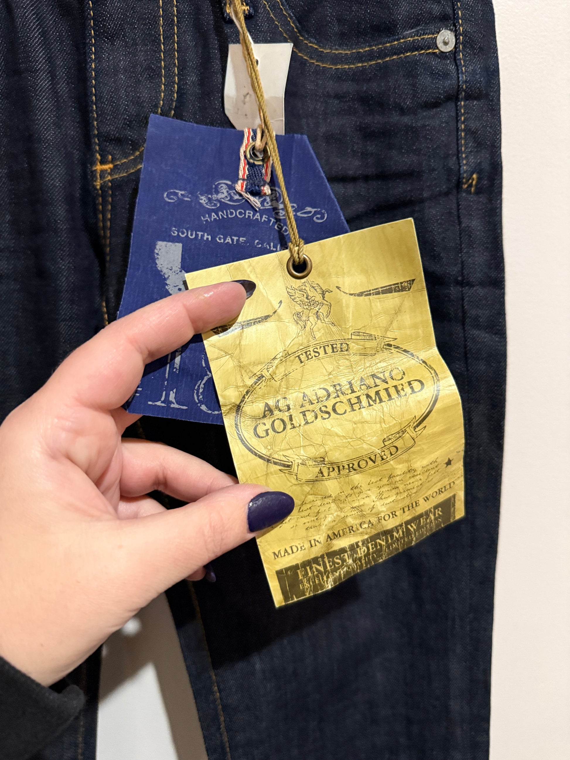 AG Adriano Goldschmied Angel Bootcut Jeans – Size 25R