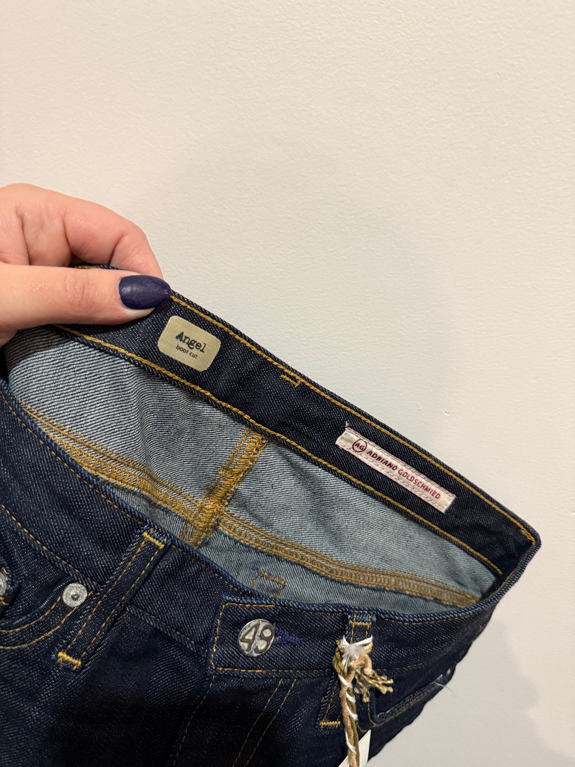 AG Adriano Goldschmied Angel Bootcut Jeans – Size 25R
