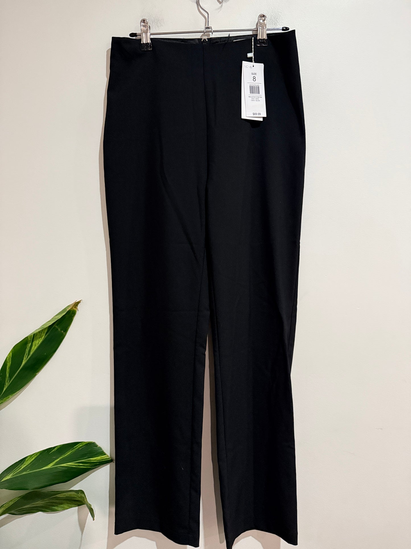 Pagani Wide Leg Grown On Waist Pants – Size 8