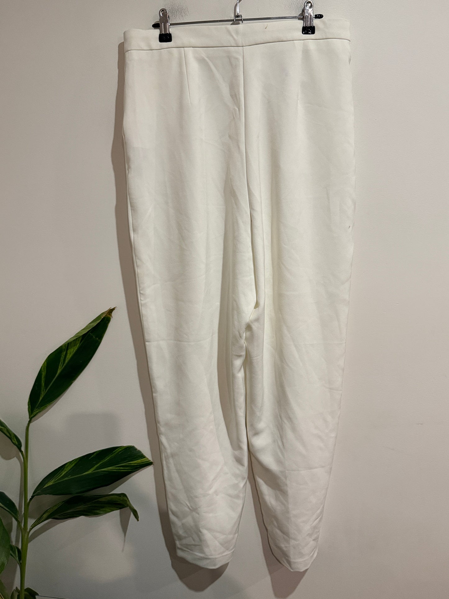 ASOS Pleated Wide-Leg Trousers – Size 14