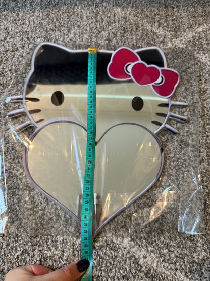 Hello Kitty Heart-Face Wall Mirror
