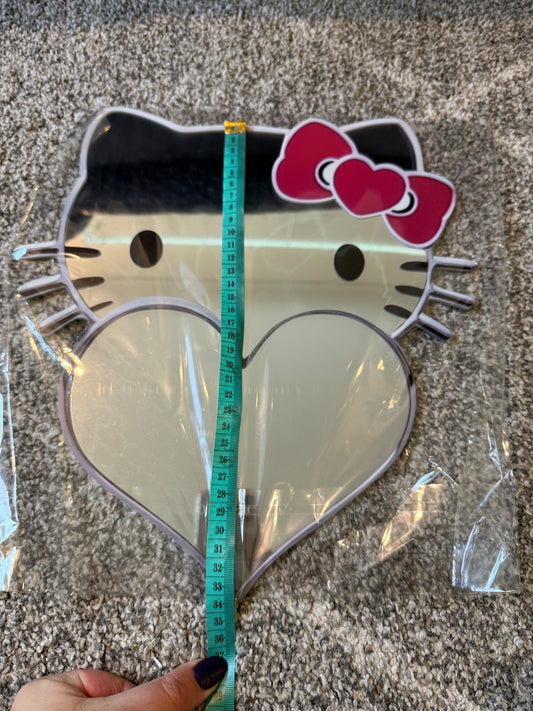 Hello Kitty Heart-Face Wall Mirror