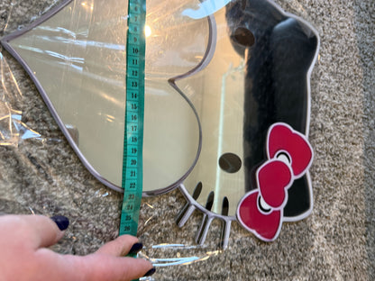 Hello Kitty Heart-Face Wall Mirror