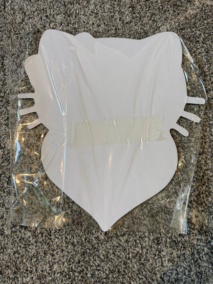 Hello Kitty Heart-Face Wall Mirror